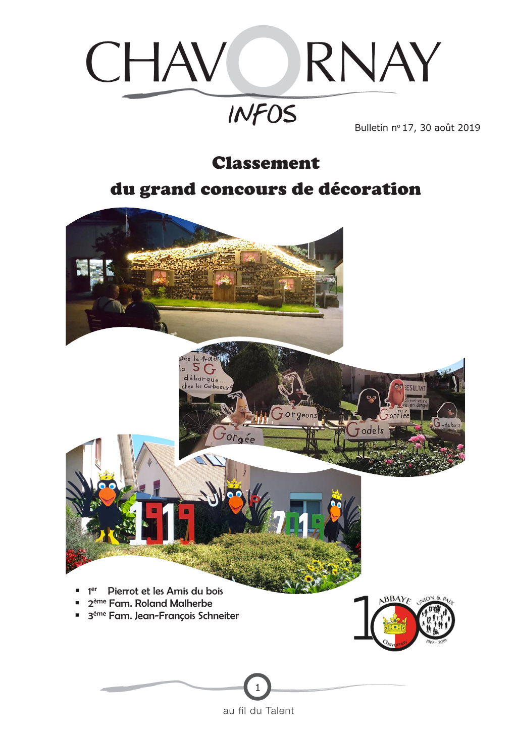 Classement Du Grand Concours De Décoration