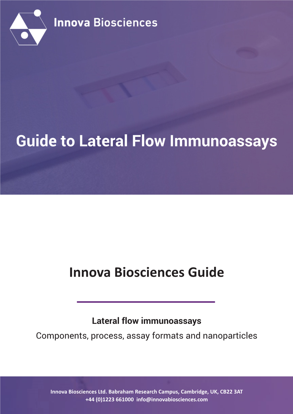 Guide to Lateral Flow Immunoassays