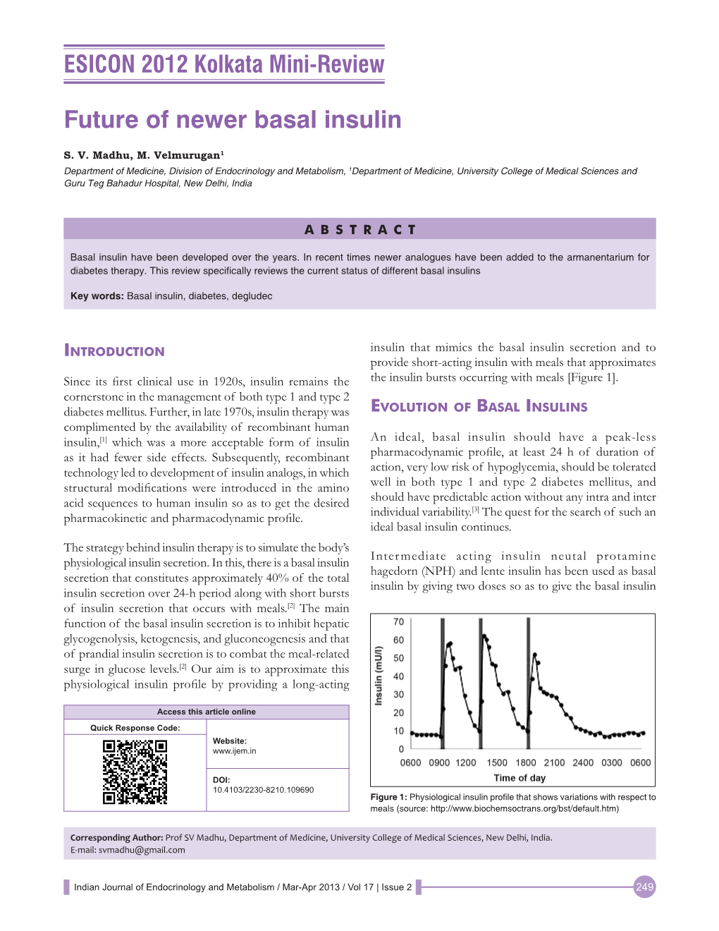 Future of Newer Basal Insulin