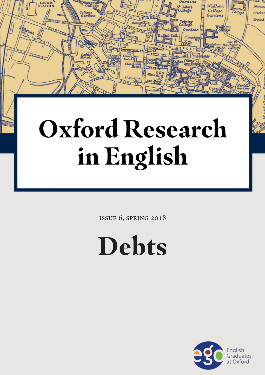 Debts Oxford Research in English