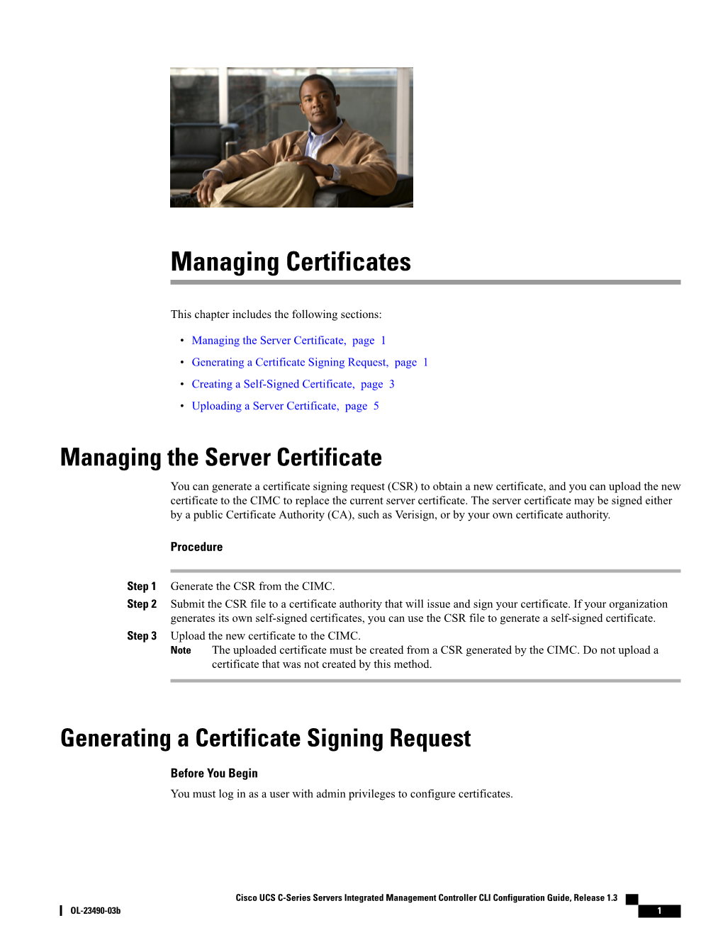 Managing Certificates
