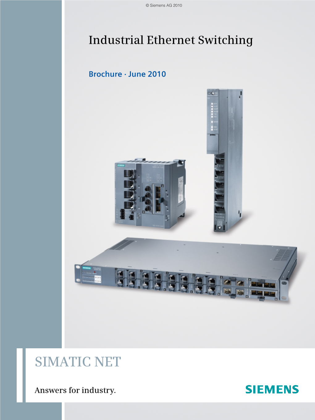 Siemens SIMATIC NET Industrial Ethernet Brochure