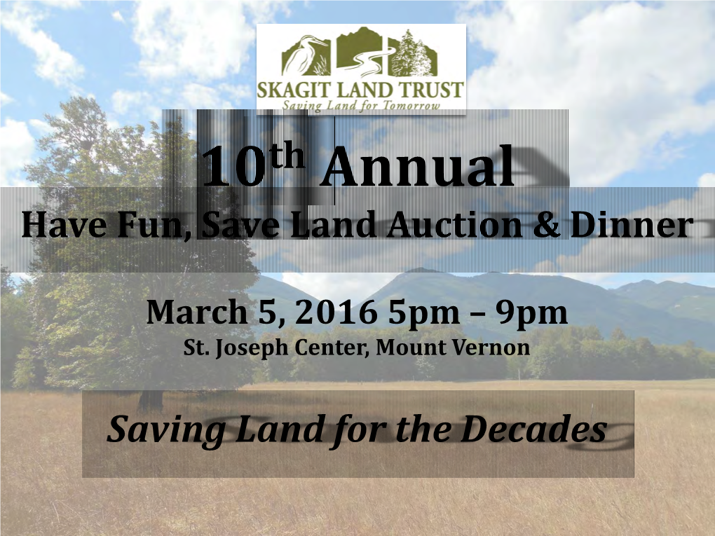 2016 Live Auction Preview