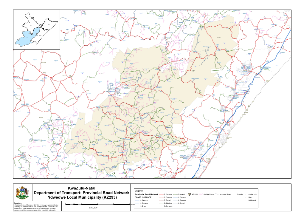 Provincial Road Network