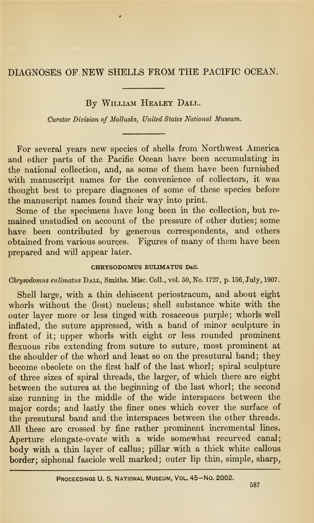 Proceedings of the United States National Museum