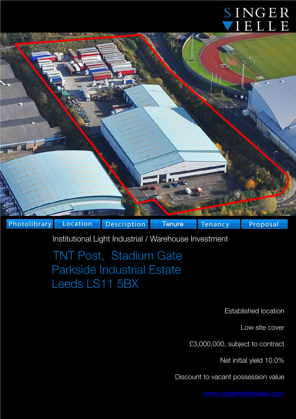 TNT Post, Stadium Gate Parkside Industrial Estate Leeds LS11 5BX