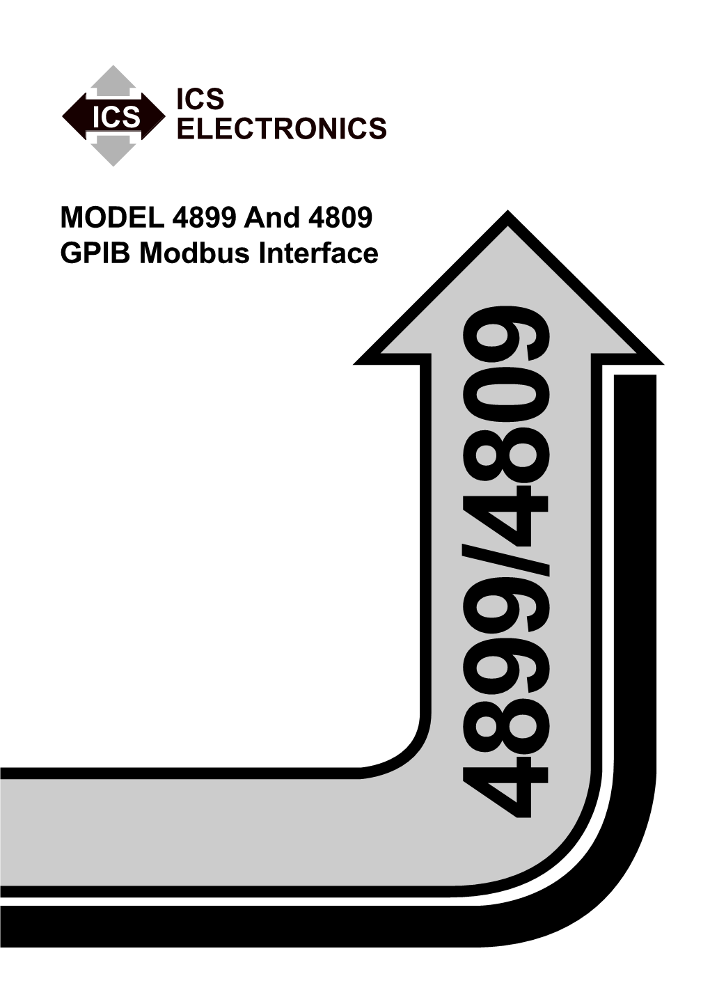 MODEL 4899/4809 GPIB Modbus Interface Instruction Manual