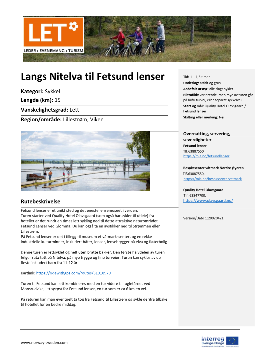 Langs Nitelva Til Fetsund Lenser