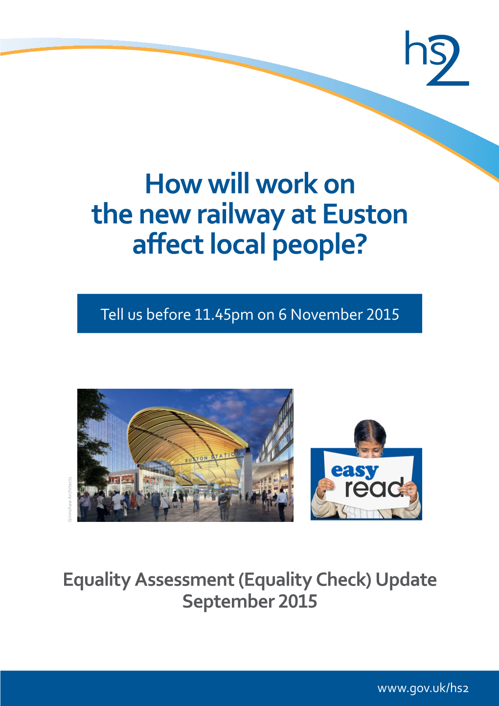 How Will Work on the New Railway at Euston Affect Local People?