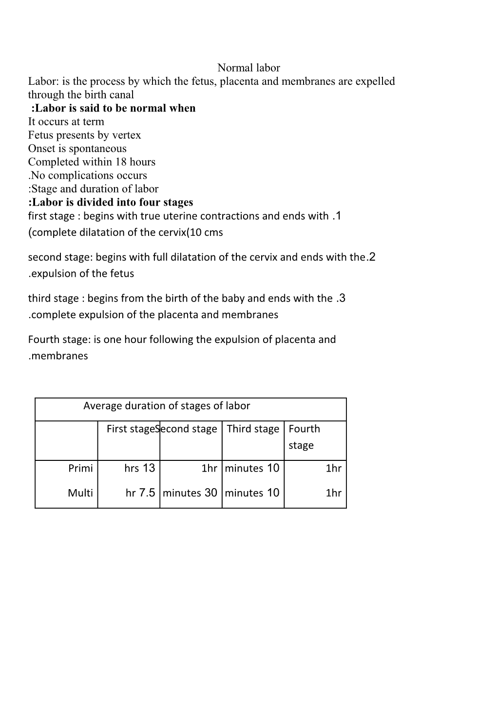 The Second Stage of Labor : the Transition from First to Second Stage Is Not Always Clinically