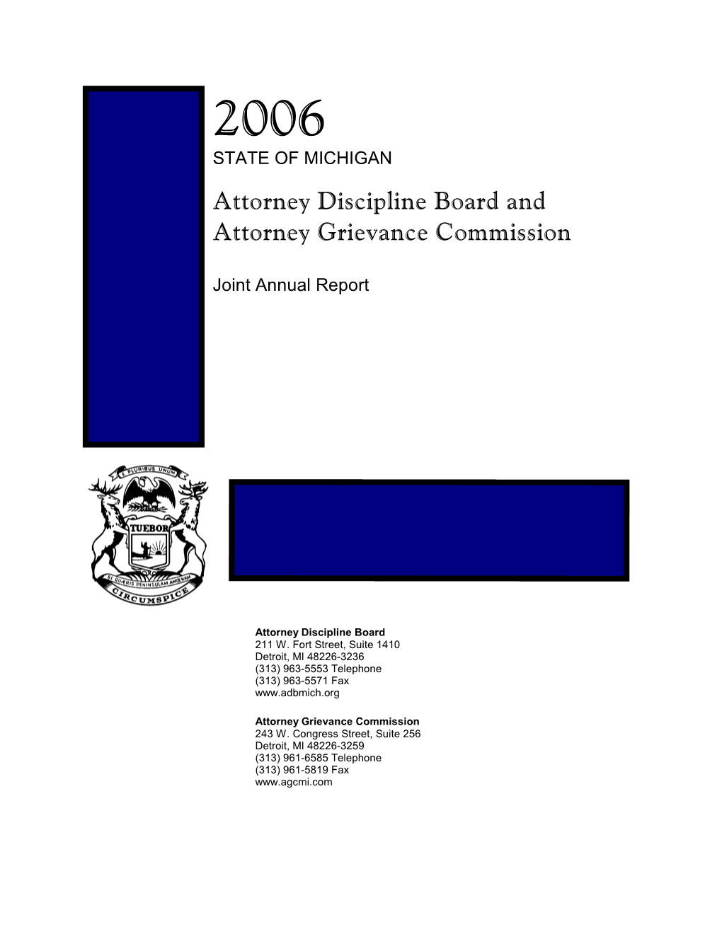 2006 AGC & ADB Joint Annual Report