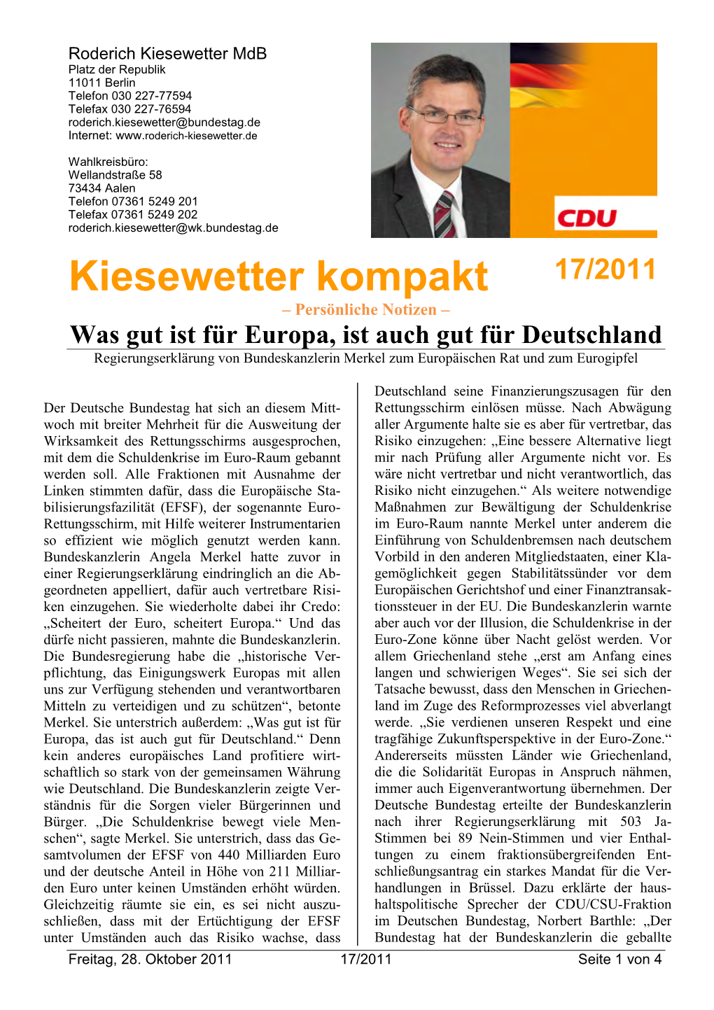 Kiesewetter Kompakt