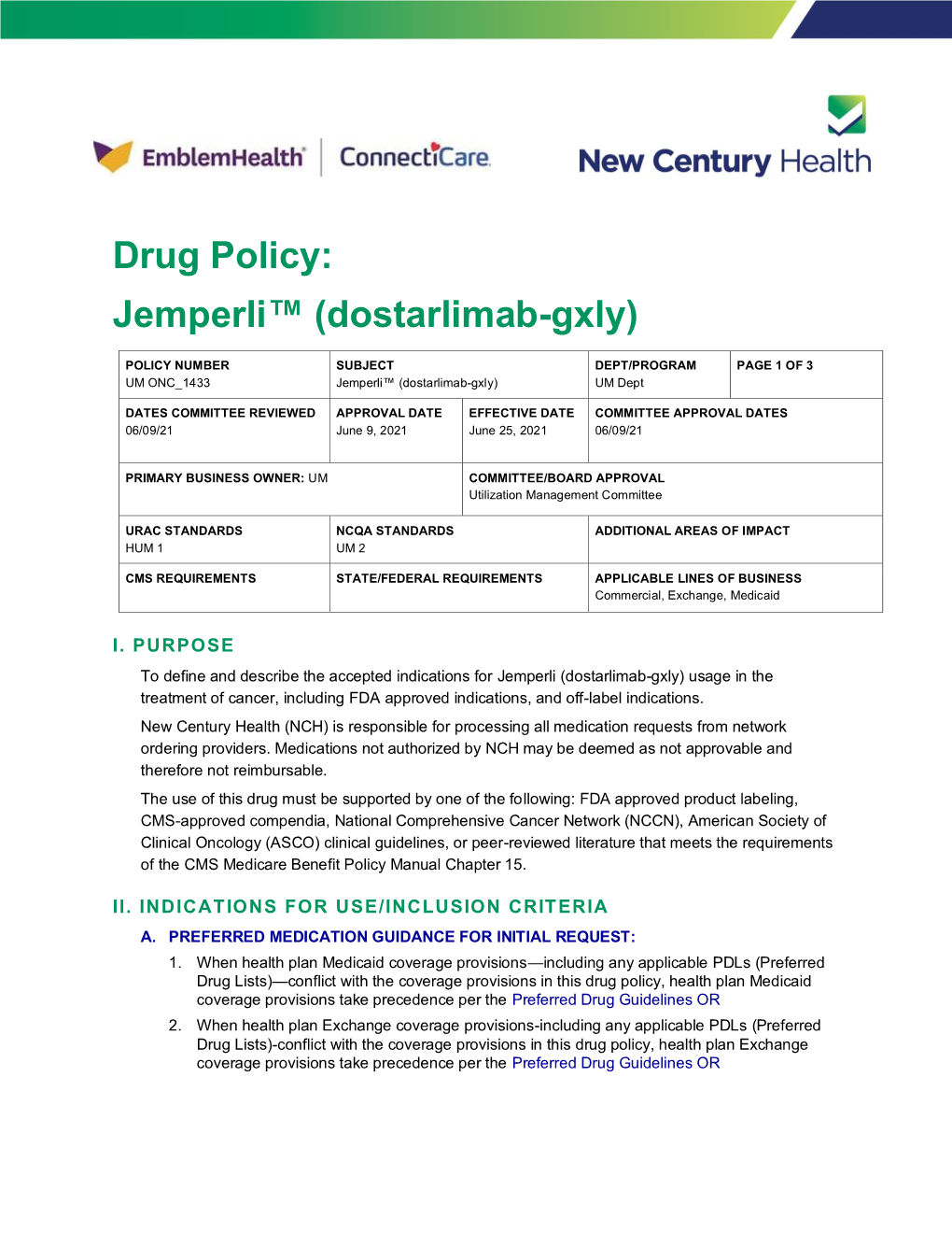 1433 Jemperli (Dostarlimab Gxly) 06252021