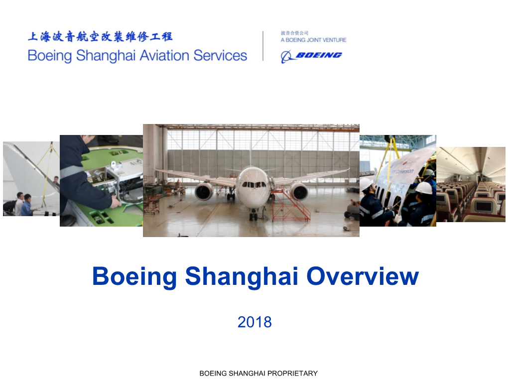 Boeing Shanghai Overview