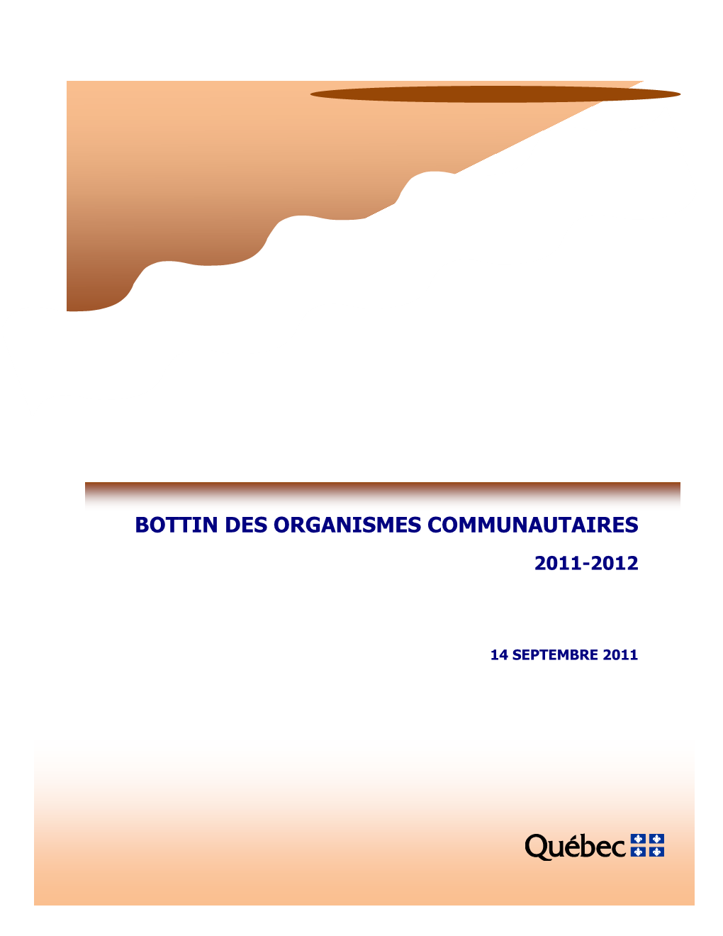 Bottin Des Organismes Communautaires 2011-2012