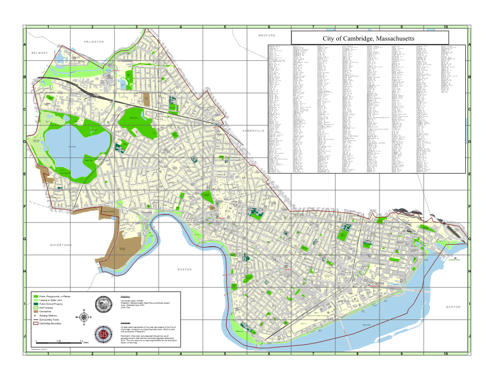 City of Cambridge, Massachusetts
