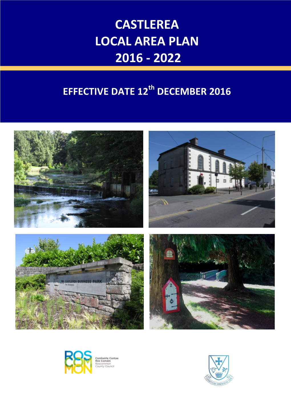 Castlerea Local Area Plan 2016 – 2022 Page I Table of Contents