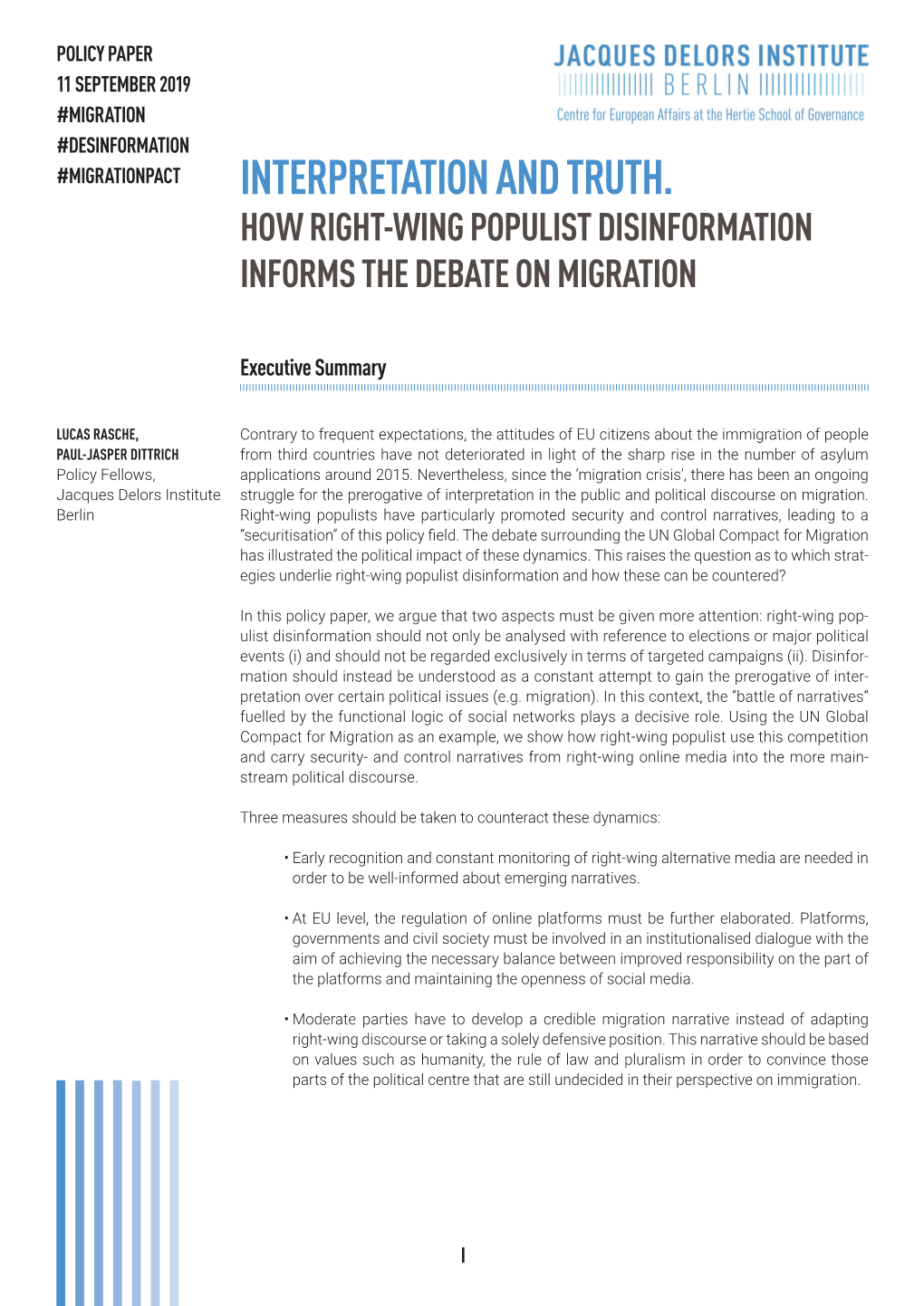 Interpretation and Truth. How Right-Wing Populist Disinformation