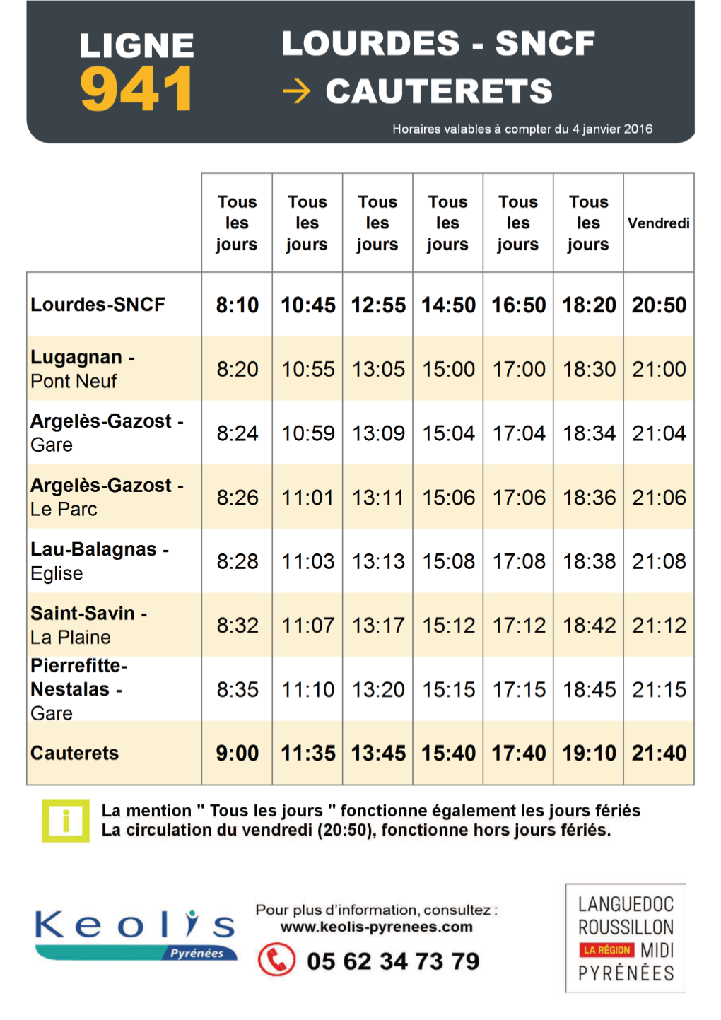 Lourdes - Sncf 941 ‰ Cauterets