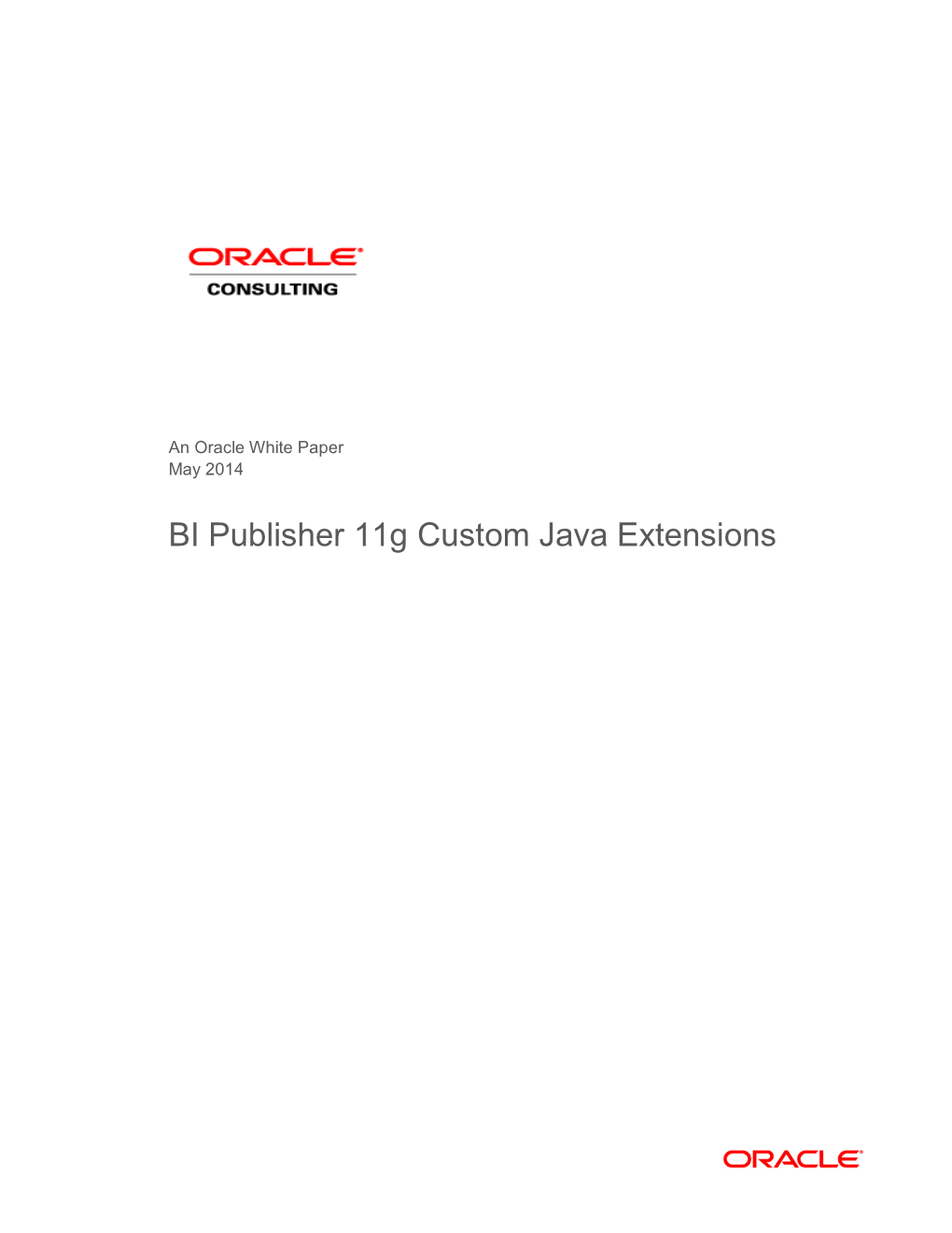 BI Publisher 11G Custom Java Extensions (PDF)