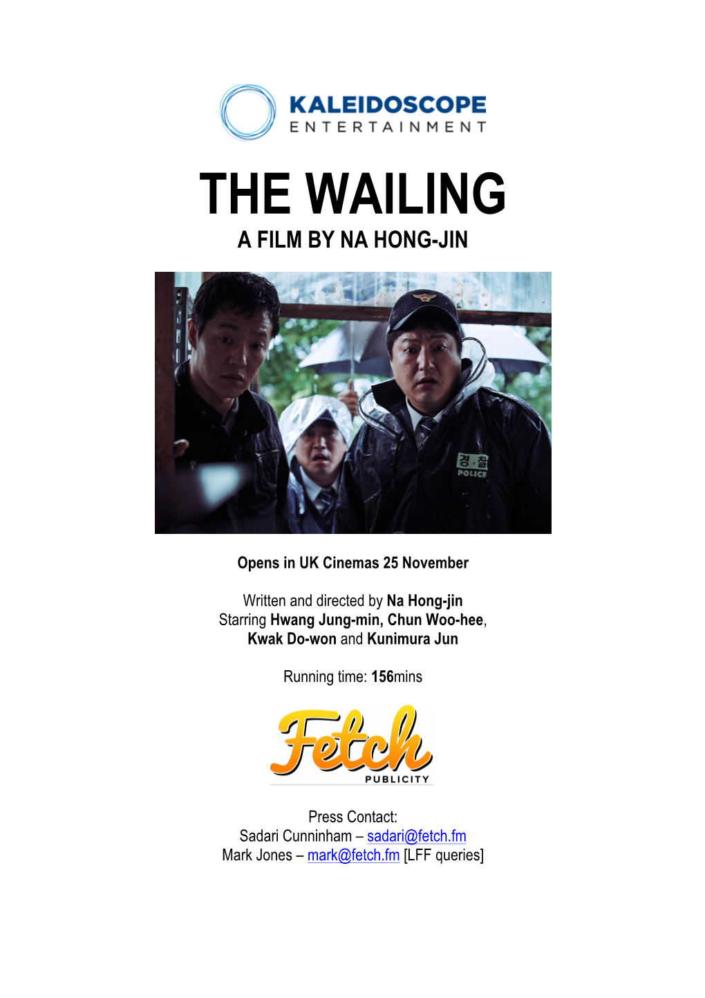 The Wailing a Film by Na Hong-Jin