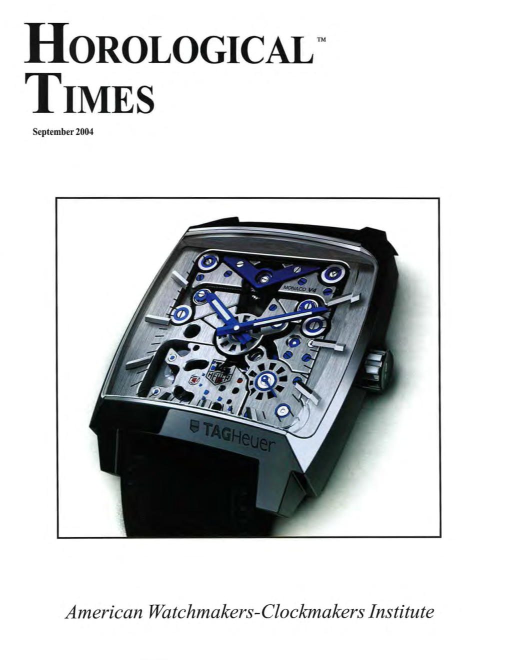 Horological TM TIMES September 2004