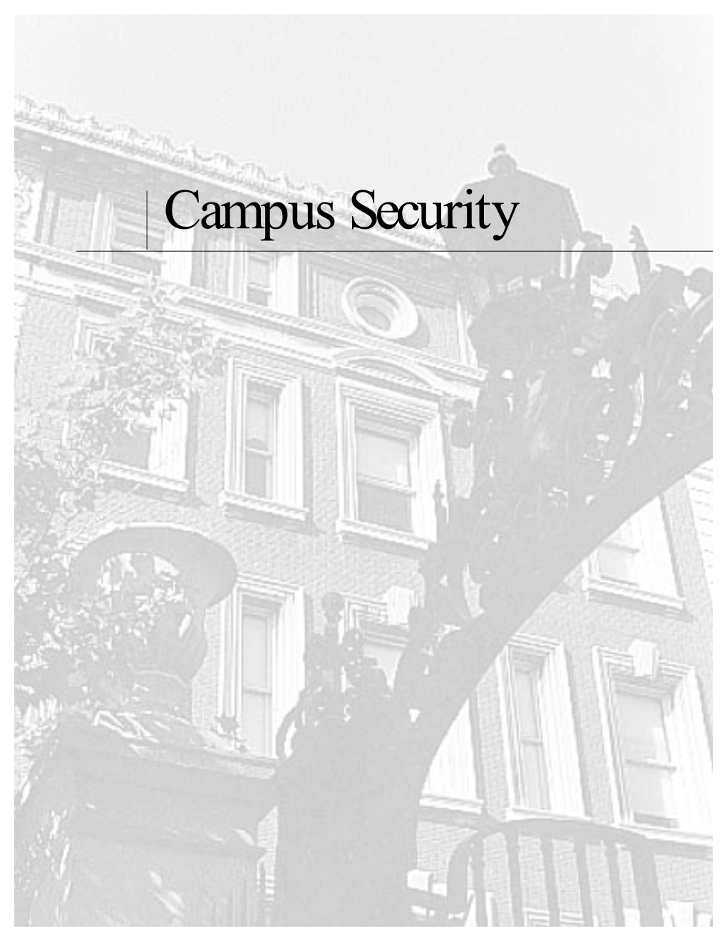 Campus Security Security