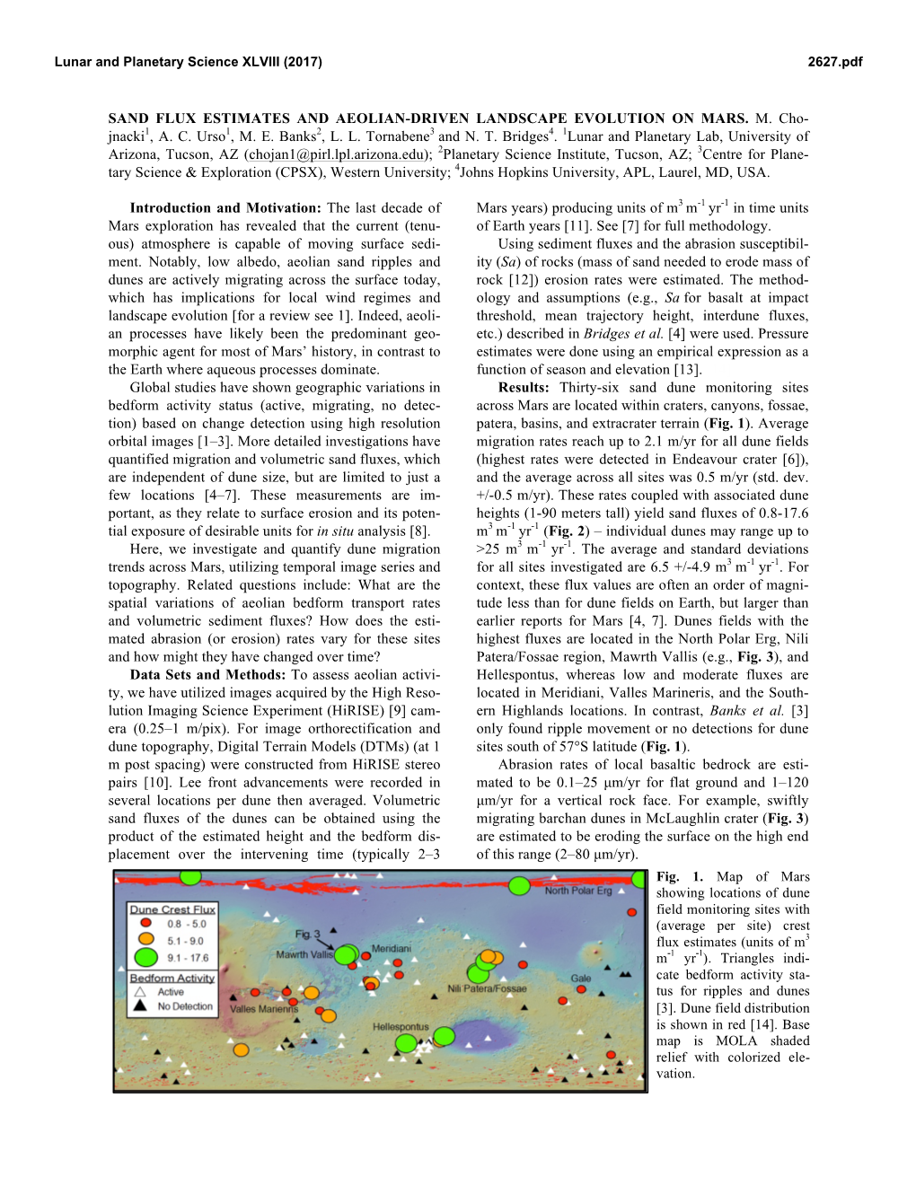 Sand Flux Estimates and Aeolian-Driven Landscape Evolution on Mars