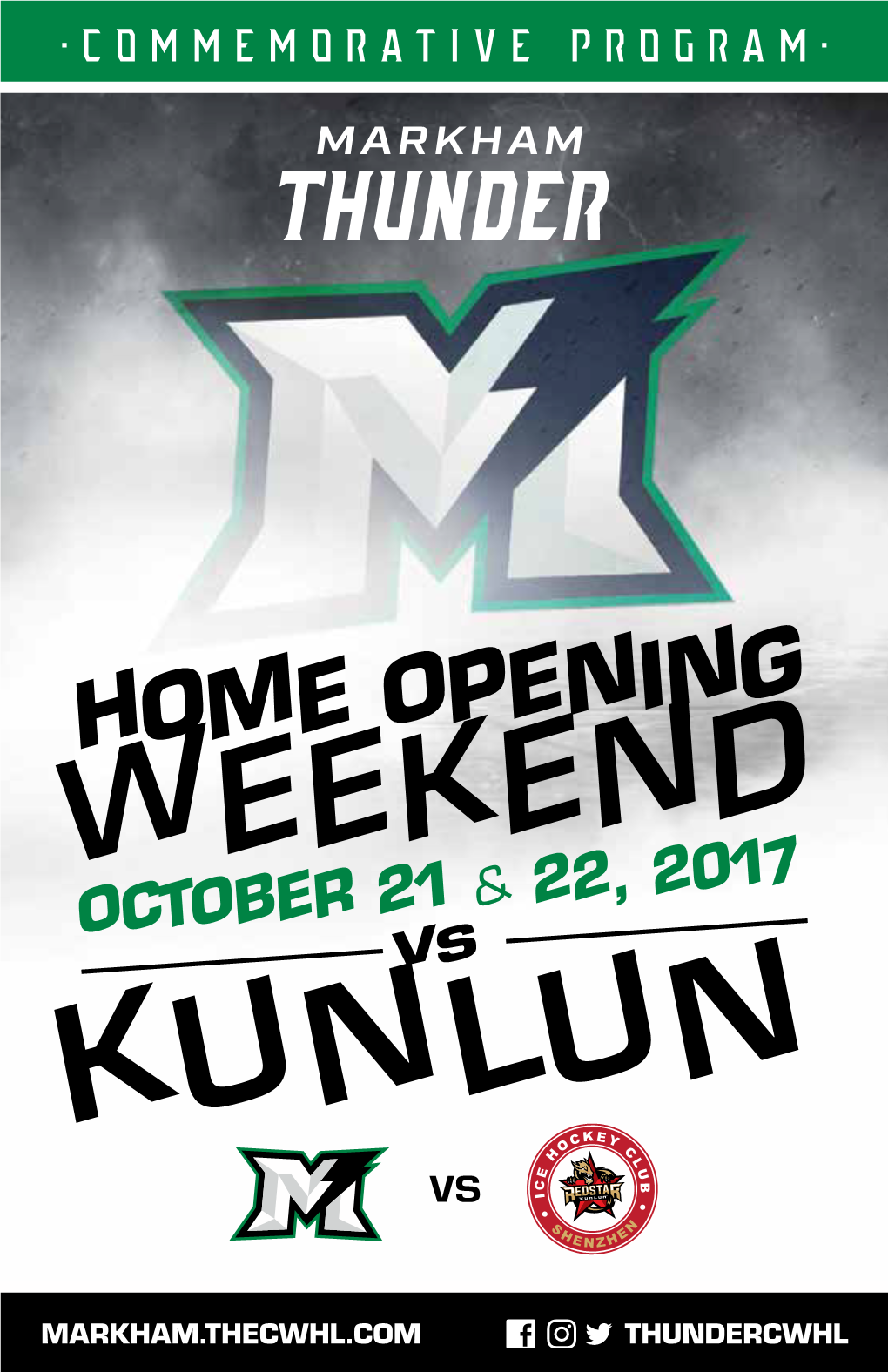 Markham Thunder Inaugural Program