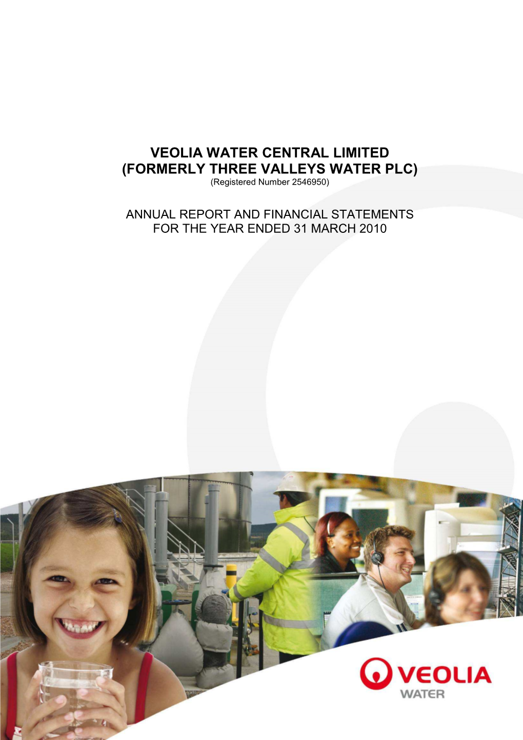 Veolia Water Central Limited Stats March 2010