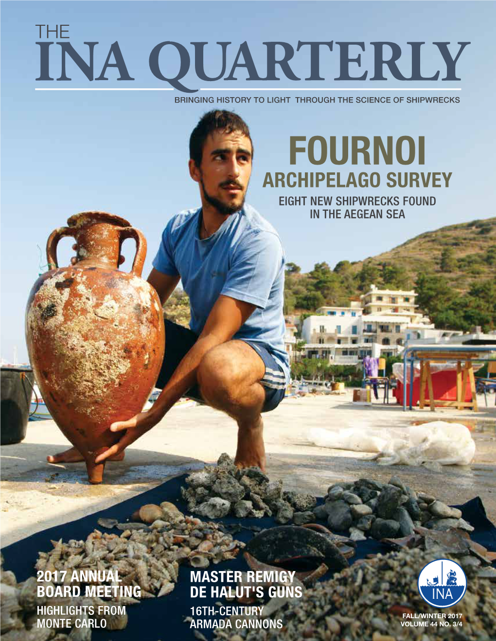 Fournoi Archipelago Survey Eight New Shipwrecks Found in the Aegean Sea