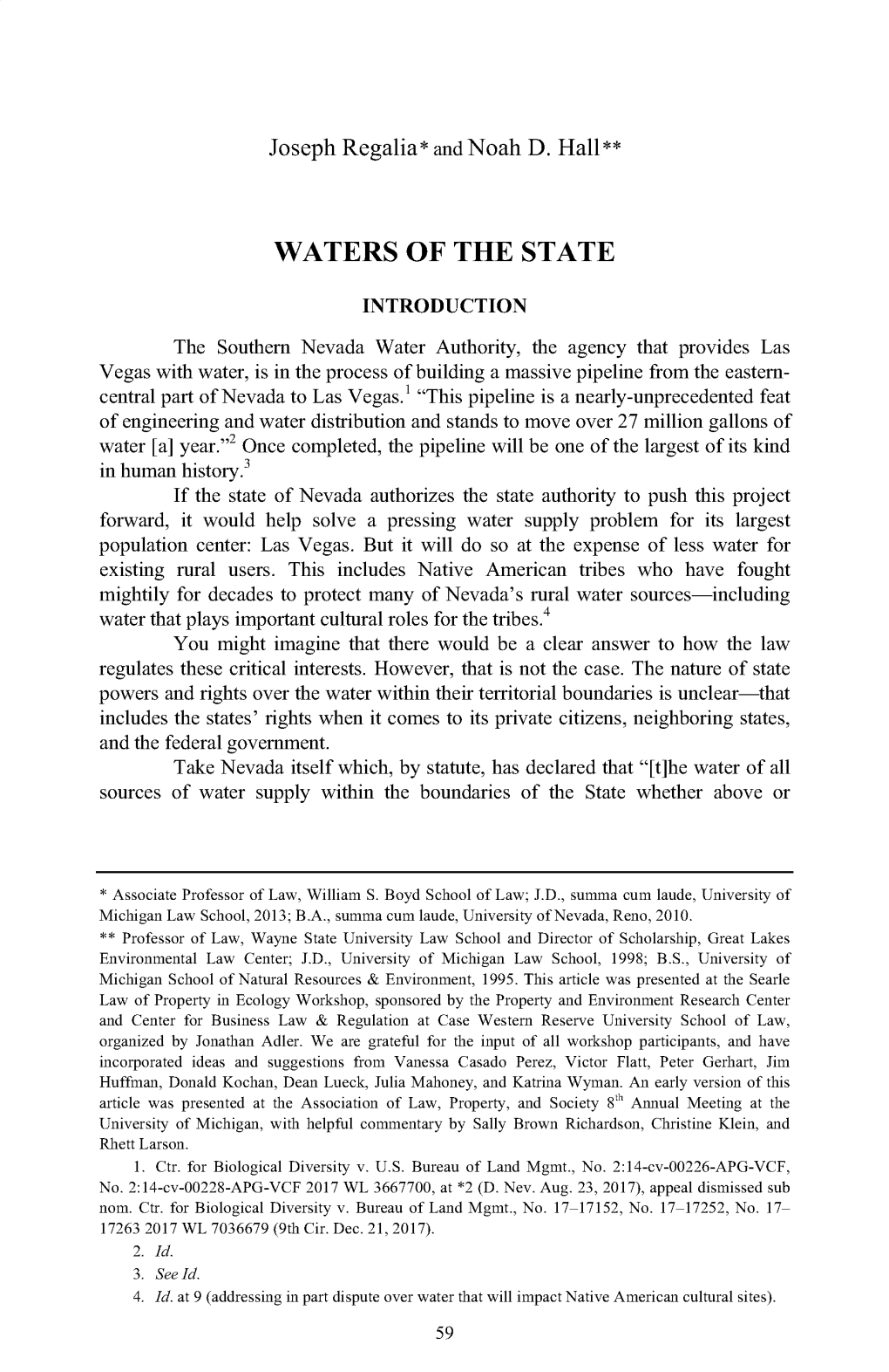 Waters of the State
