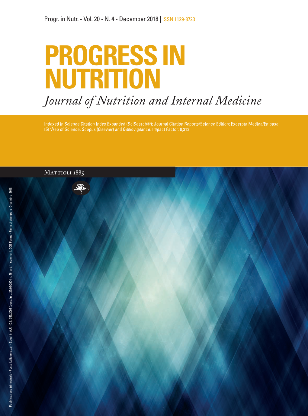 Progress in Nutrition Progr