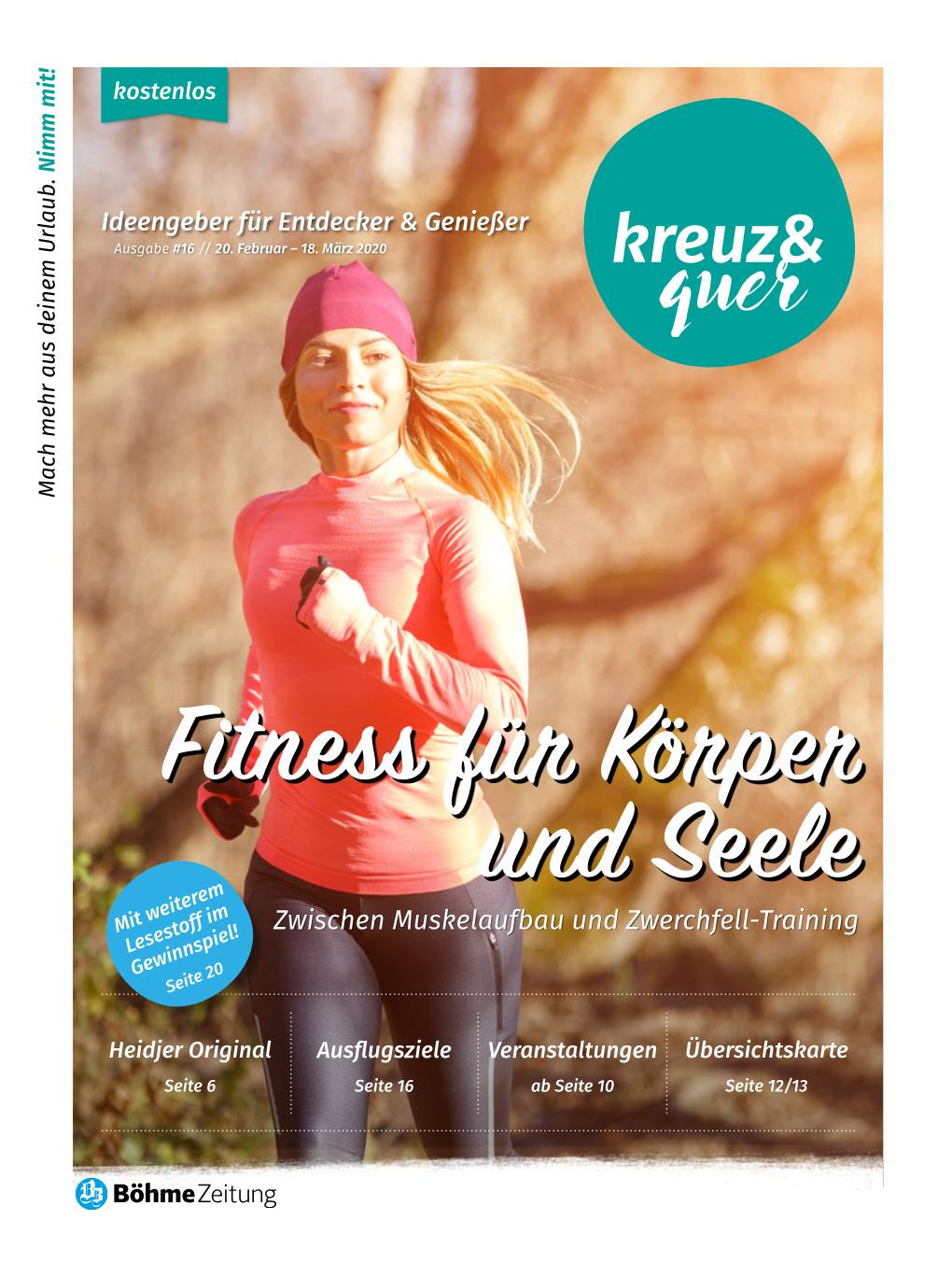 Zwischen Muskelaufbau Und Zwerchfell-Training Lesestoff Im Gewinnspiel! Seite 20