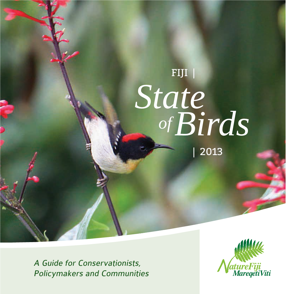 Fiji : State of Birds, 2013 / Dick Watling