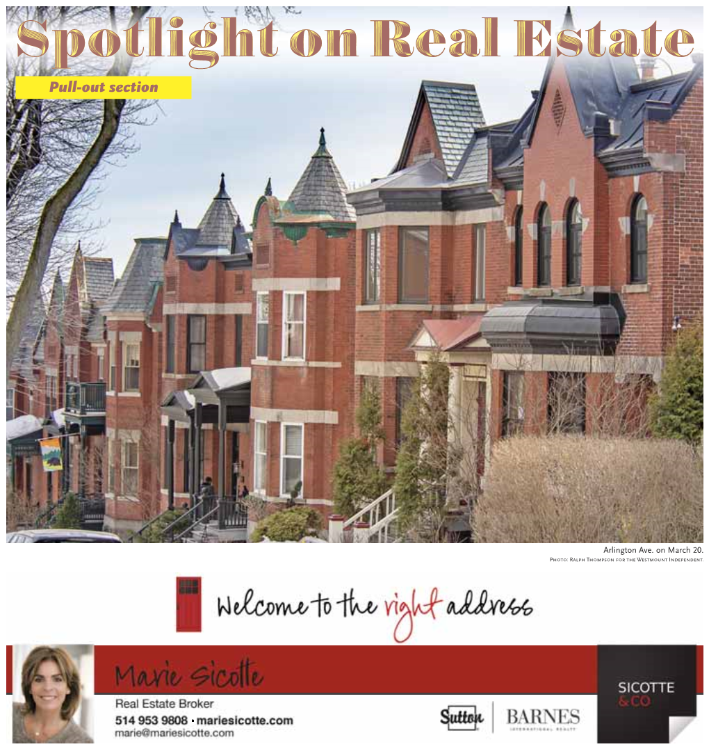 Spotlight on Real Estate Pull-Out Section