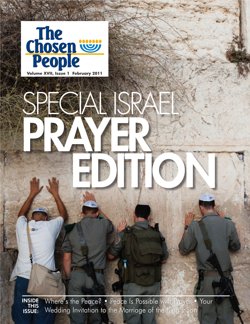Special Israel Prayer Edition