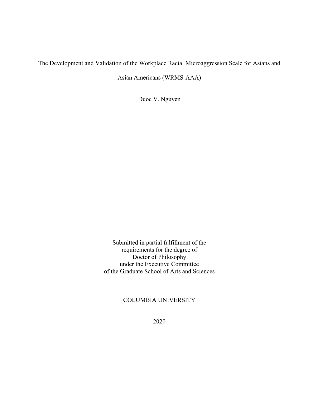 Duoc Nguyen Dissertation 7-17-2020 GSAS