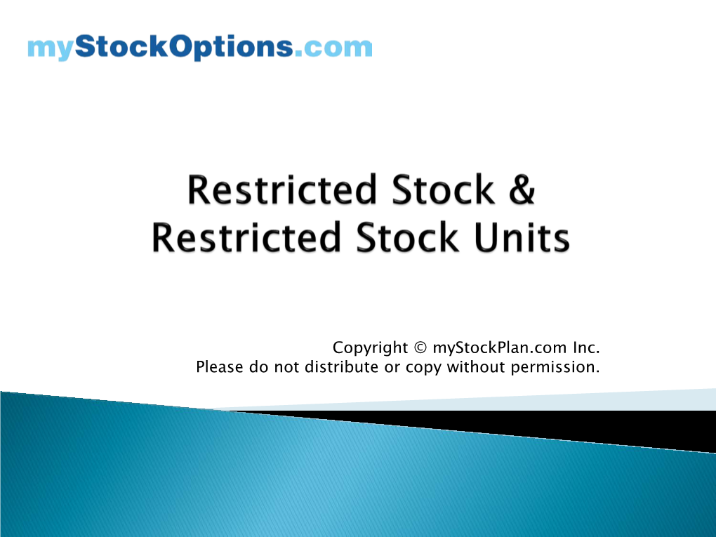 Restricted Stock: What You Need to Know for Executive Recruitment