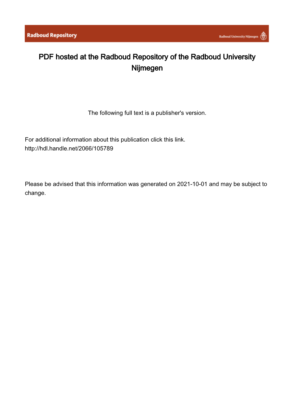 Chapter 4. Subtelomeric Deletions and Duplications in Indonesian ID Population