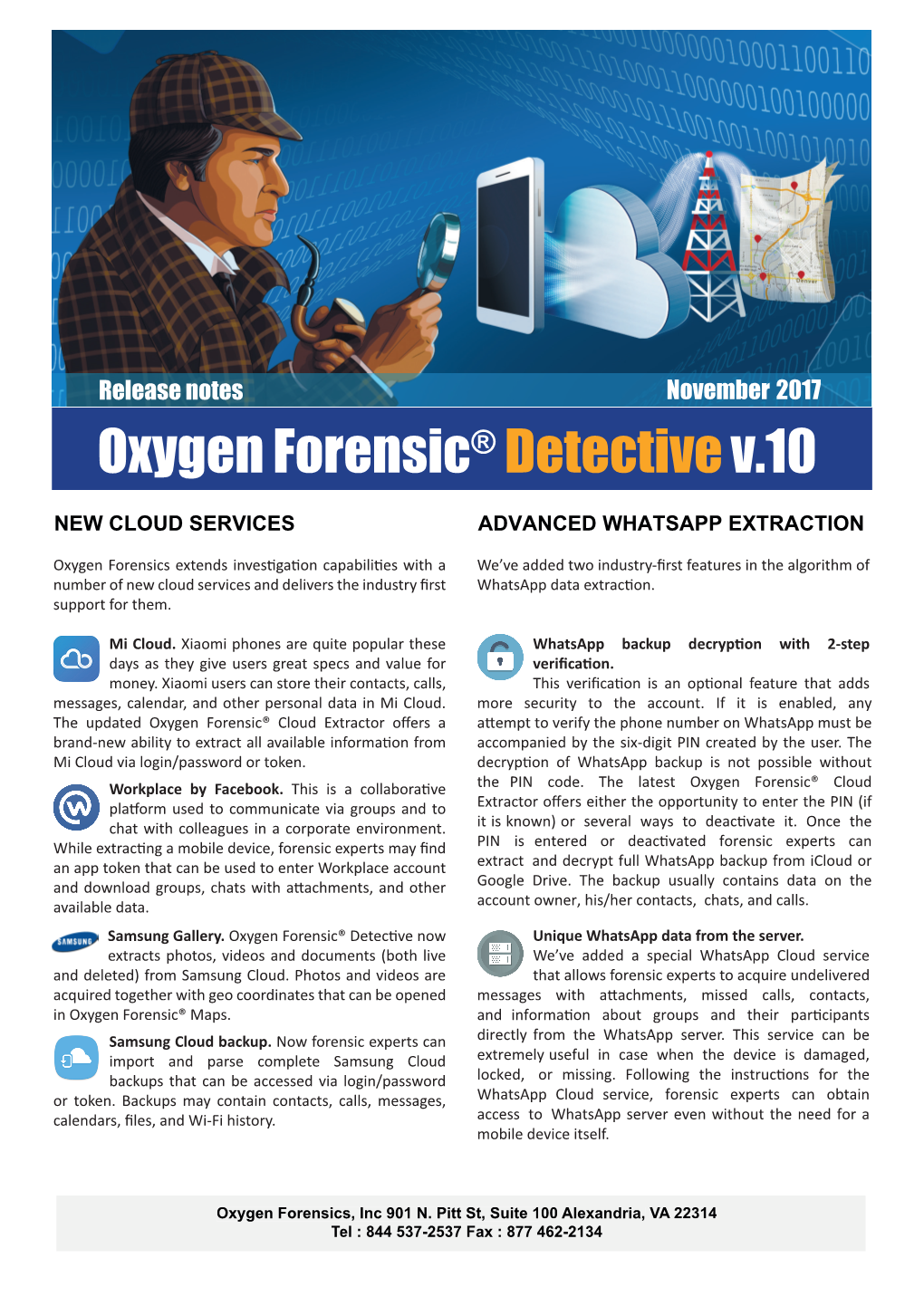 Oxygen Forensic® Detectivev.10