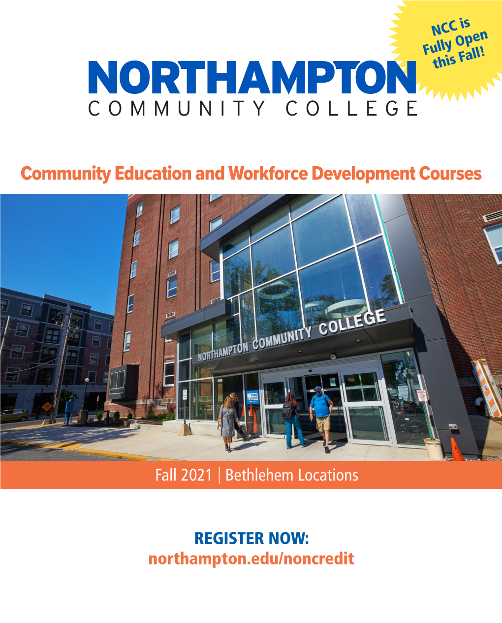 Community Education and Workforce Development Courses