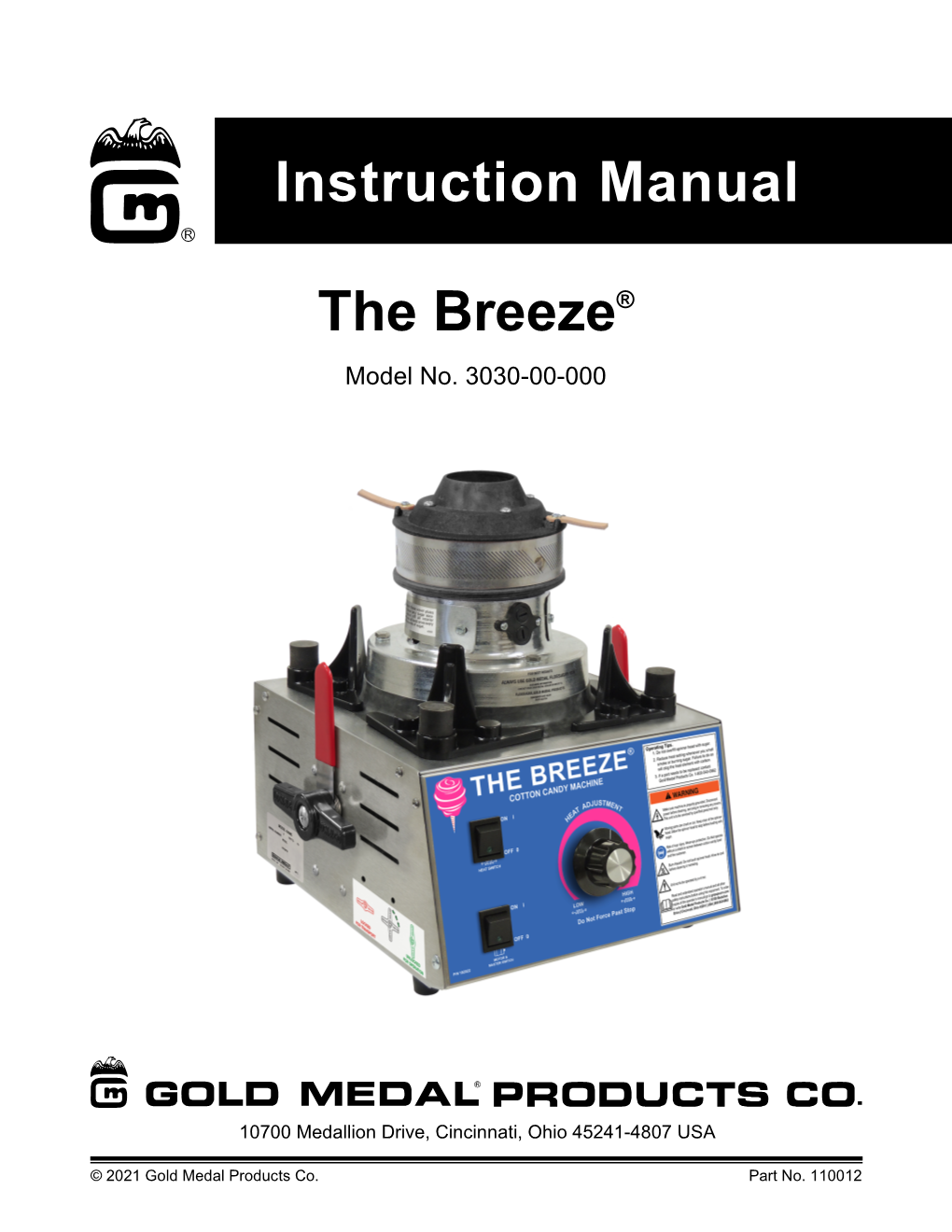 Instruction Manual the Breeze®