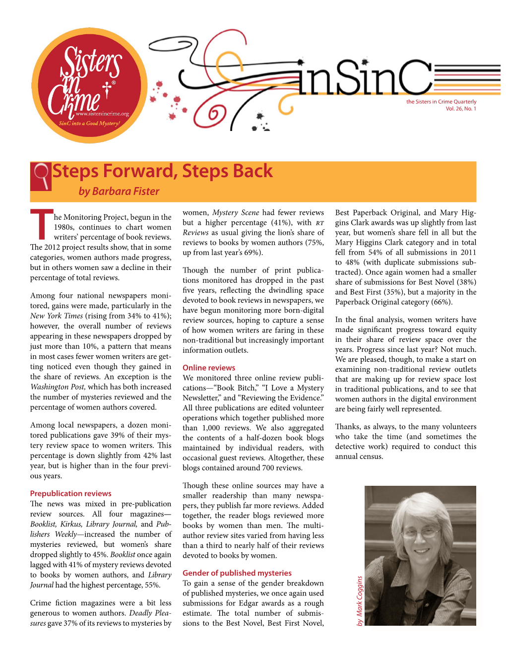 Steps Forward, Steps Back by Barbara Fister