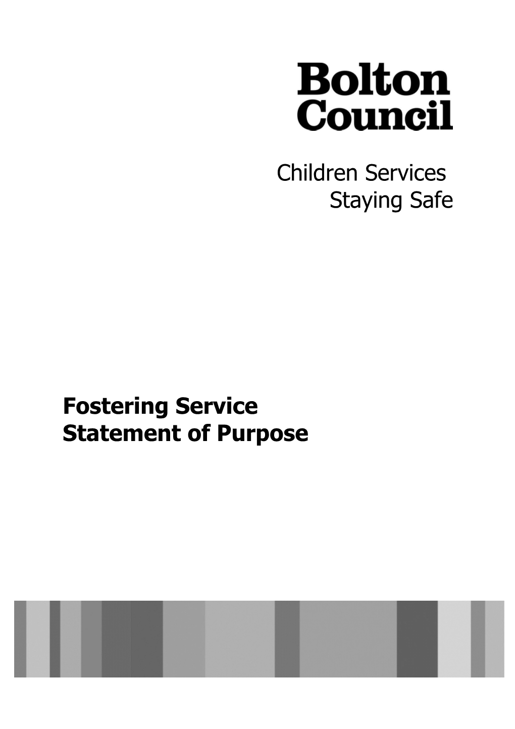 Fostering Service Statement of Purpose