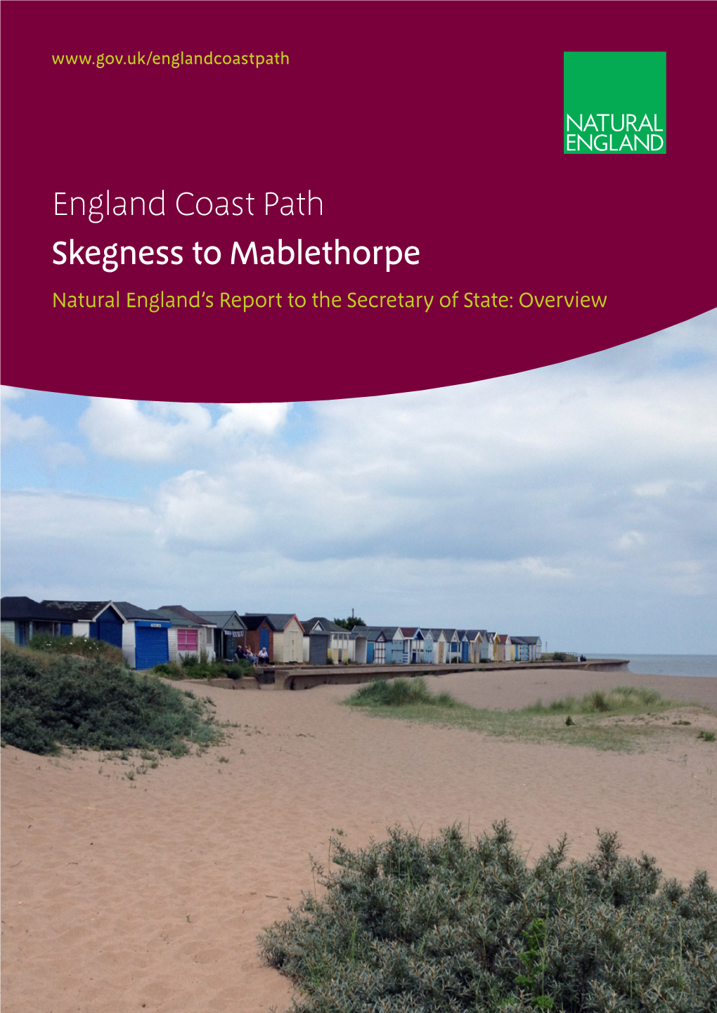 England Coast Path Skegness to Mablethorpe