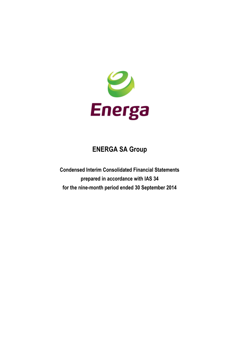 Grupa Kapitałowa Energa SA