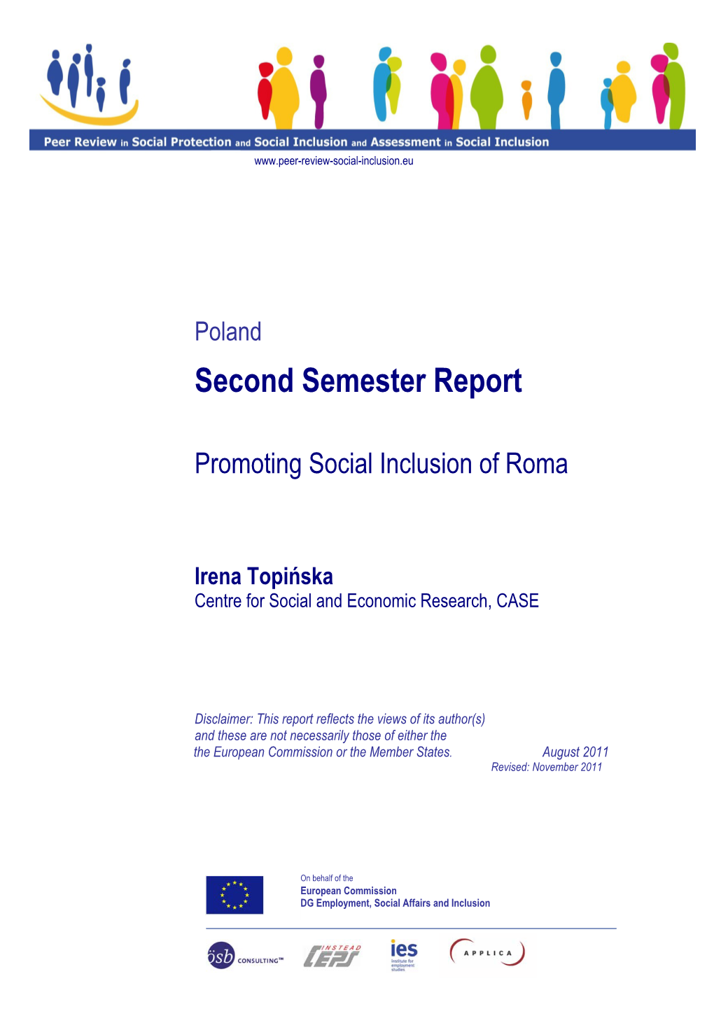 Promoting the Social Inclusion of Roma