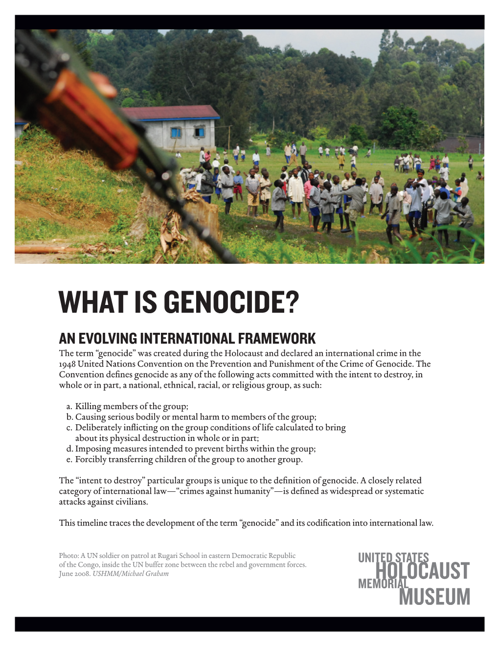 What Is Genocide?