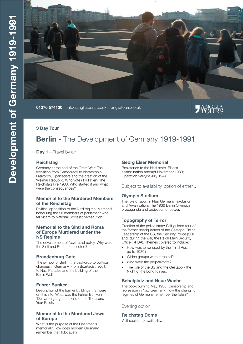 Development of Germany 1919-1991